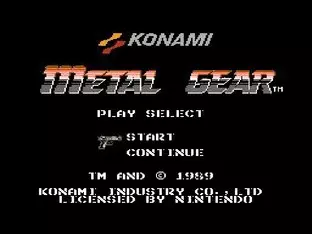Image n° 10 - screenshots  : Metal Gear