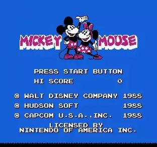 Image n° 6 - screenshots  : Mickey Mousecapade