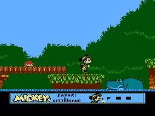 Image n° 6 - screenshots  : Mickey's Safari in Letterland
