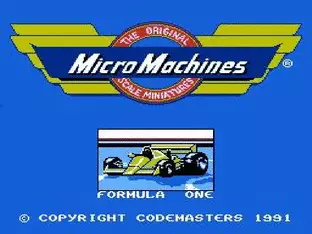 Image n° 10 - screenshots  : MicroMachines