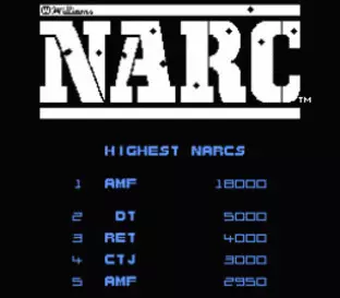 Image n° 10 - screenshots  : NARC