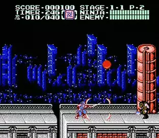 Image n° 5 - screenshots  : Ninja Gaiden II - The Dark Sword of Chaos