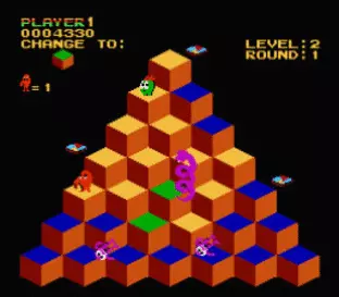 Image n° 1 - screenshots  : Q-bert