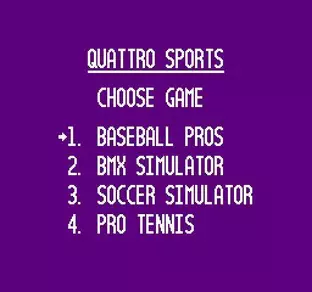 Image n° 8 - screenshots  : Quattro Sports