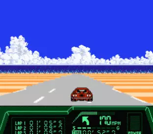 Image n° 2 - screenshots  : Rad Racer II