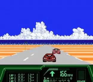 Image n° 3 - screenshots  : Rad Racer II