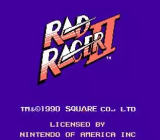 Image n° 4 - screenshots  : Rad Racer II