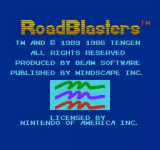 Image n° 5 - screenshots  : RoadBlasters