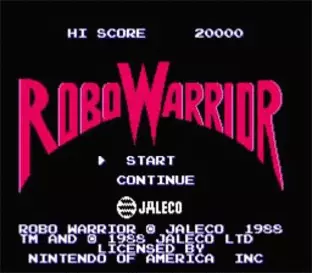 Image n° 9 - screenshots  : RoboWarrior