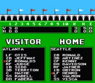 Image n° 8 - screenshots  : Roger Clemens MVP Baseball