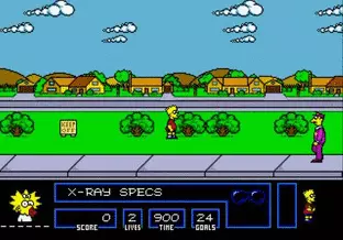 Image n° 3 - screenshots  : Simpsons - Bart Vs the Space Mutants, The