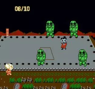 Image n° 6 - screenshots  : Splatter House - Wanpaku Graffiti