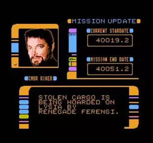 Image n° 8 - screenshots  : Star Trek - The Next Generation