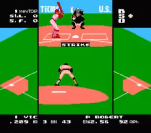 Image n° 8 - screenshots  : Tecmo Baseball