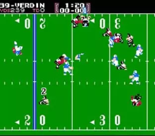 Image n° 5 - screenshots  : Tecmo Bowl