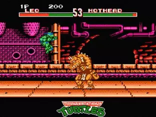 Image n° 8 - screenshots  : Teenage Mutant Ninja Turtles - Tournament Fighters