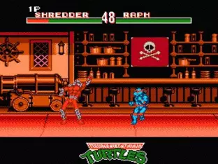 Image n° 7 - screenshots  : Teenage Mutant Ninja Turtles - Tournament Fighters