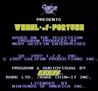 Image n° 8 - screenshots  : Wheel of Fortune