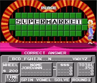 Image n° 5 - screenshots  : Wheel of Fortune Junior Edition