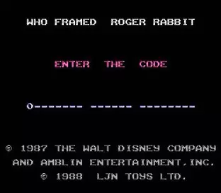Image n° 4 - screenshots  : Who Framed Roger Rabbit