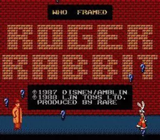 Image n° 6 - screenshots  : Who Framed Roger Rabbit