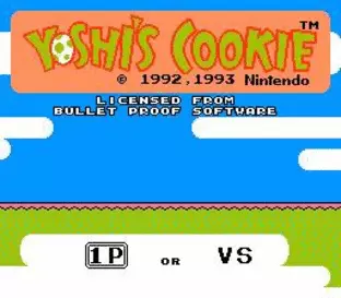 Image n° 7 - screenshots  : Yoshi's Cookie
