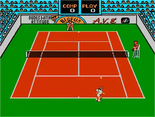 Image n° 5 - screenshots : Rad Racket - Deluxe Tennis II