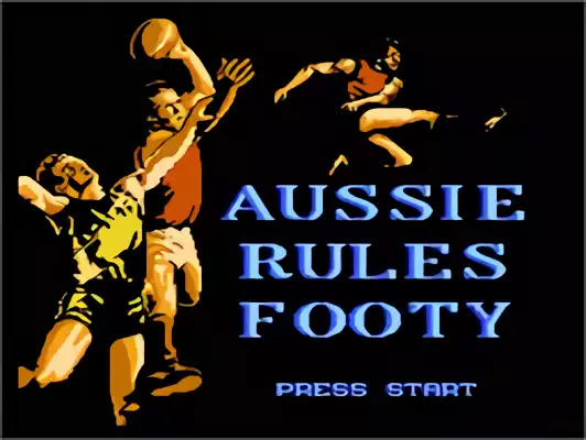 Image n° 8 - titles : Aussie Rules Footy