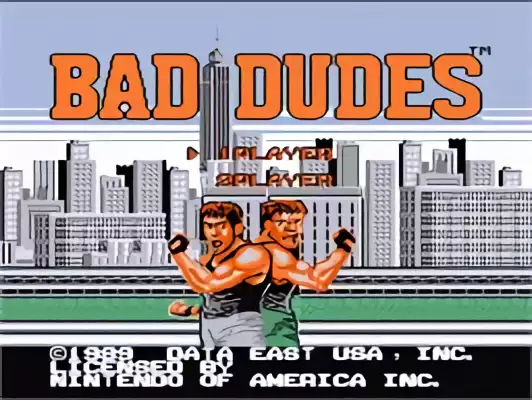 Image n° 11 - titles : Bad Dudes