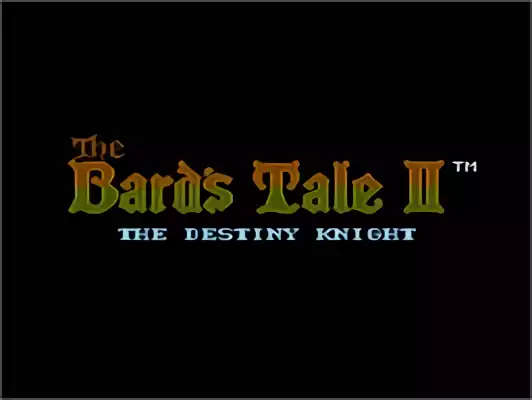 Image n° 8 - titles : Bard's Tale II, The - The Destiny Knight