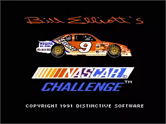 Image n° 6 - titles : Bill Elliott's NASCAR Challenge