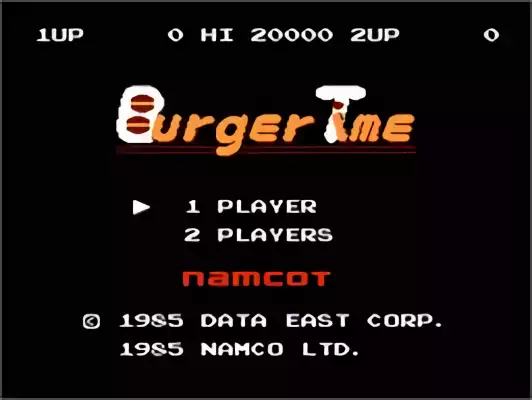 Image n° 6 - titles : Burger Time