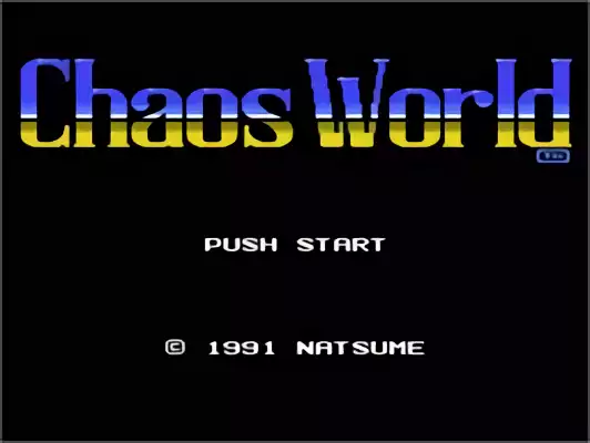 Image n° 4 - titles : Chaos World