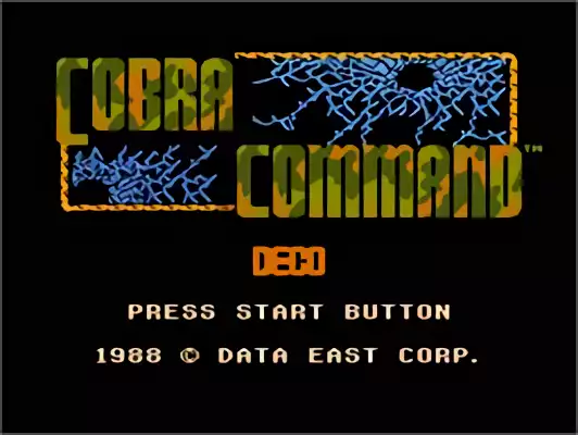 Image n° 9 - titles : Cobra Command
