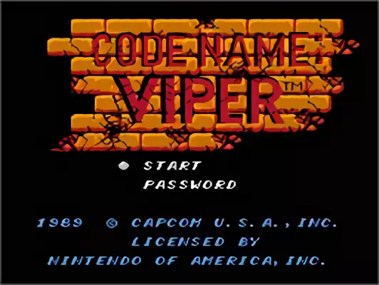 Image n° 11 - titles : Code Name - Viper