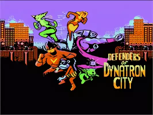 Image n° 11 - titles : Defenders of Dynatron City