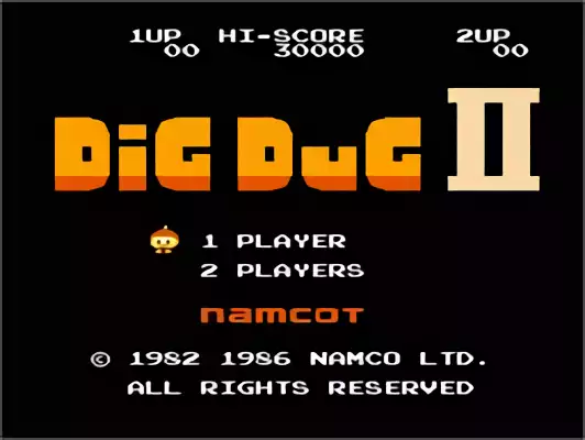 Image n° 13 - titles : Dig Dug II - Trouble in Paradise