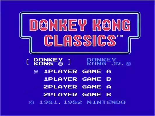 Image n° 6 - titles : Donkey Kong Classics