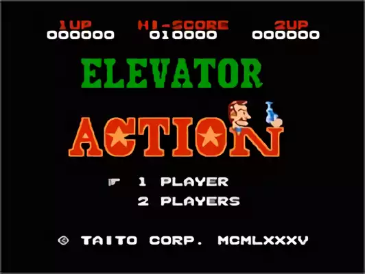 Image n° 11 - titles : Elevator Action