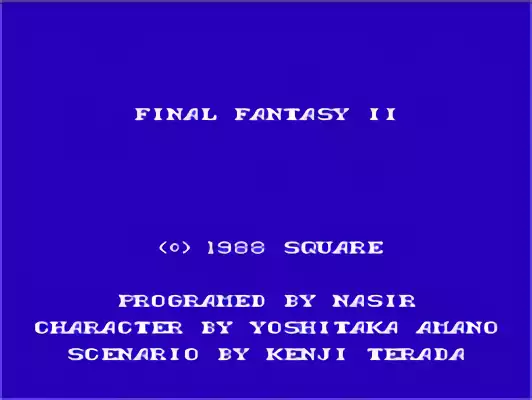 Image n° 10 - titles : Final Fantasy II