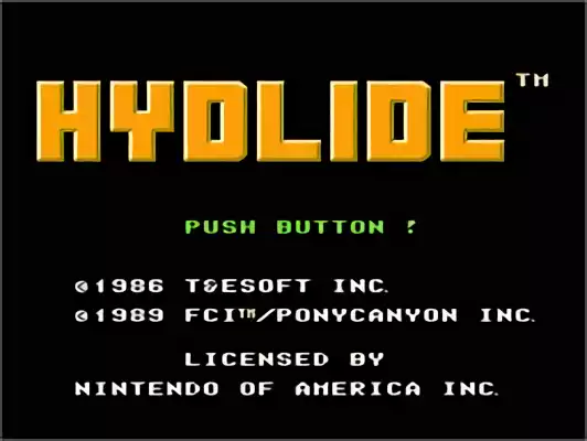 Image n° 11 - titles : Hydlide