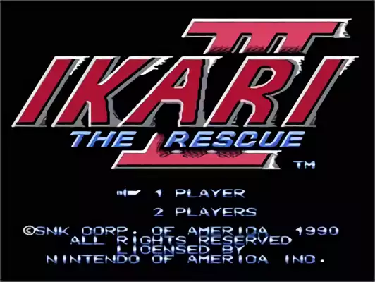 Image n° 9 - titles : Ikari III - The Rescue