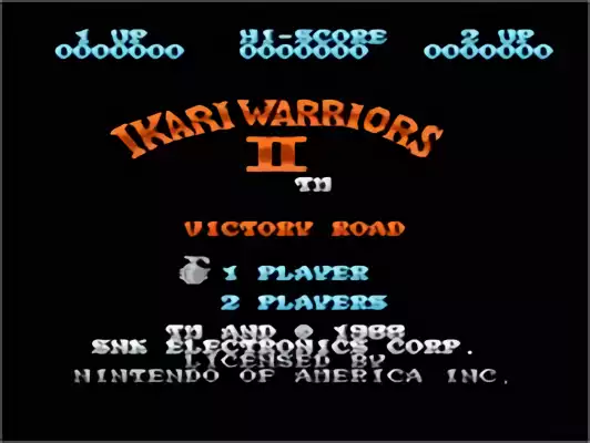 Image n° 11 - titles : Ikari Warriors II - Victory Road