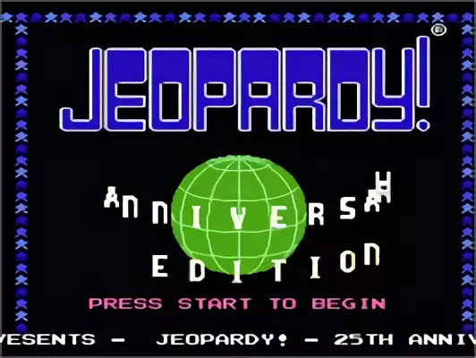 Image n° 11 - titles : Jeopardy! 25th Anniversary Edition Image n° 11 - titles : Jeopardy! 25th Anniversary Edition
