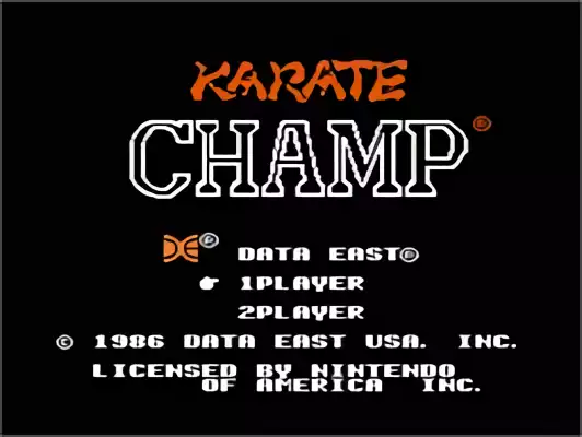 Image n° 11 - titles : Karate Champ