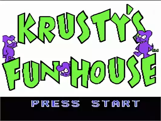 Image n° 12 - titles : Krusty's Fun House