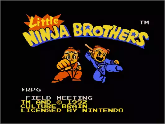 Image n° 11 - titles : Little Ninja Brothers