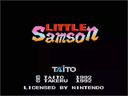 Image n° 11 - titles : Little Samson