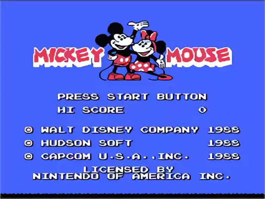 Image n° 11 - titles : Mickey Mousecapade