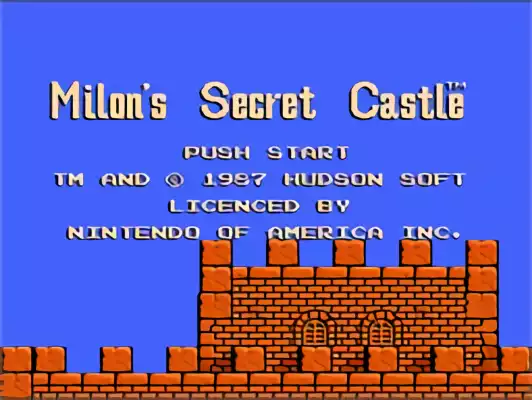 Image n° 11 - titles : Milon's Secret Castle